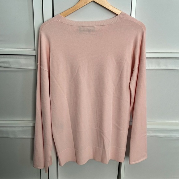 Theory Pink Crewneck Sweater - Picture 3 of 3